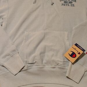 Champion Light Blue Phys. Ed Hoodie Size Medium